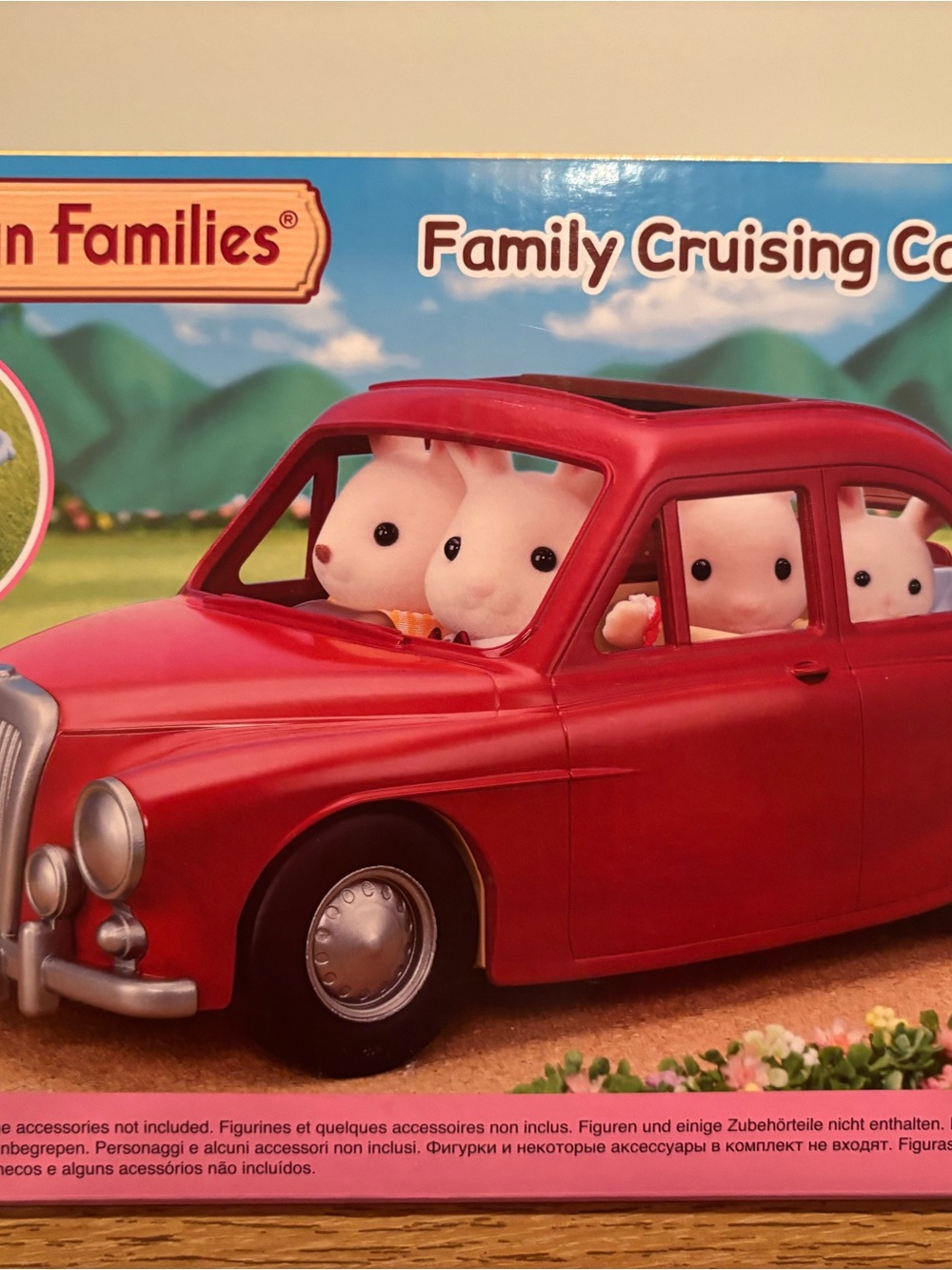 Sylvan Families Red Family Cruising Car Playset